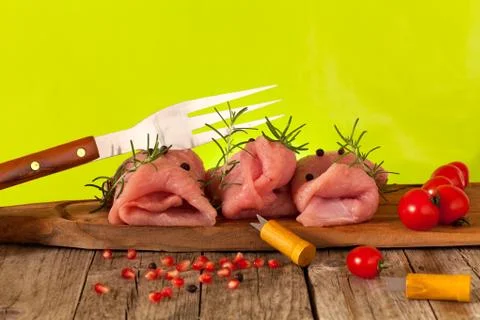 Turkey meat Stock Photos