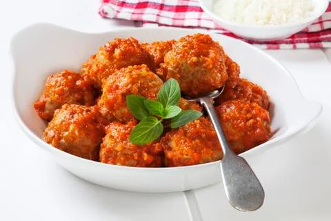 Turkey meatballs Stock Photos