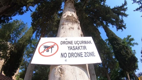 Turkey nofly Video stock 128890997