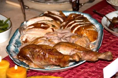 Turkey Plate Angle Stock Photos