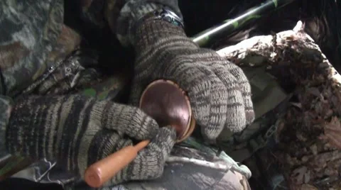 Turkey Pot Call.m2ts Stock Footage 8522446