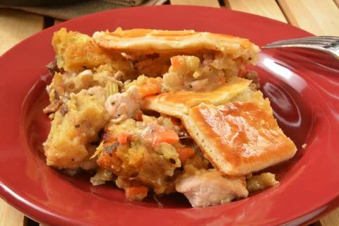 Turkey pot pie Stock Photos