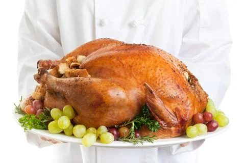 Turkey served Foto stock