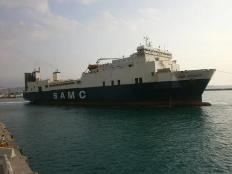 Turkey ship navigation Stock Photos