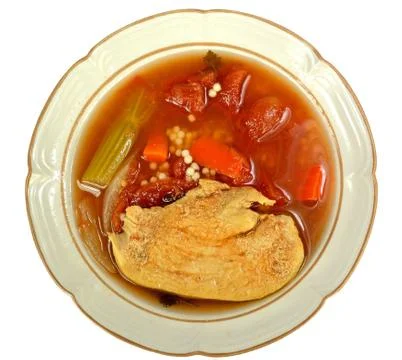 Turkey soup Stock Photos