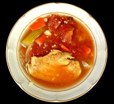 Turkey soup Stock Photos
