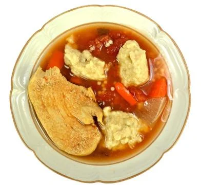 Turkey soup Stock Photos