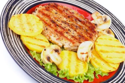Turkey Steak Stock Photos