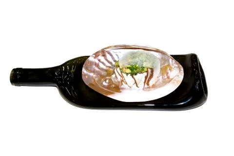 Turkey steak plate Stock Photos