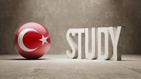 Turkey. Study Concept. Stock Illustration