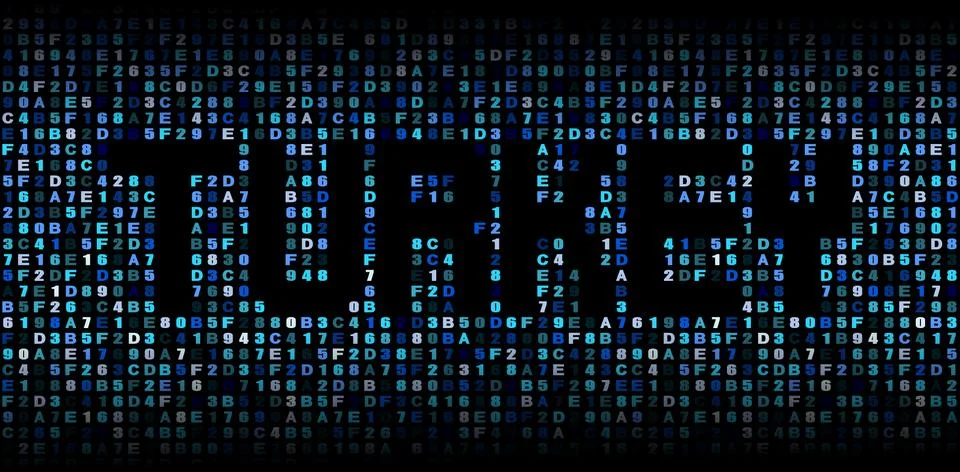 Turkey text on hex code illustration Stock Illustration