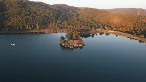 Turkey UlaLake Forest Aerial 库存影片 314739967