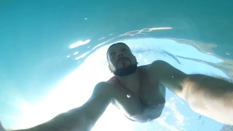 Turkey underwater 16 slowmo Video stock 128894870