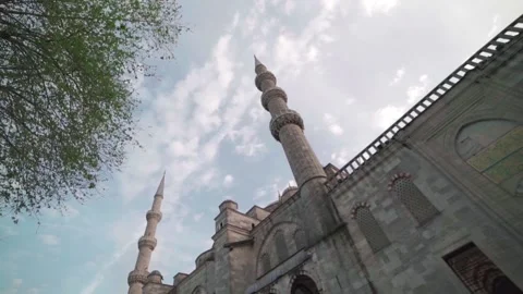 Turkey. View of the minaret Stock Footage 131552358