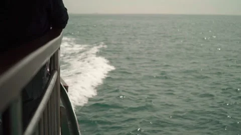 Turkey. View from moving ship Stock Footage 131552339