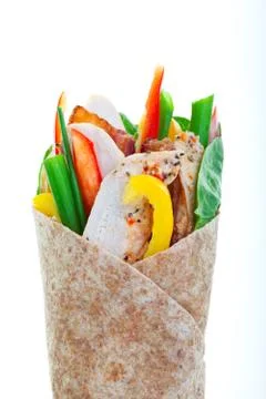 Turkey wrap Stock Photos