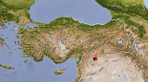 Turkey, zooming into large view Stock Footage 10988182