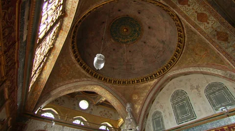 Turkey.Istanbul. Topkapi Palace Harem  Stock Footage 34971451