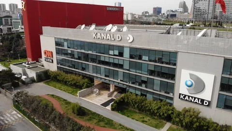 Turkey's largest media complex. Demiroren Media Holding Video stock 126110506