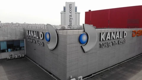 Turkey's largest media complex. Demiroren Media Holding Video stock 126112139