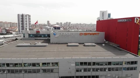 Turkey's largest media complex. Demiroren Media Holding Video stock 126112579