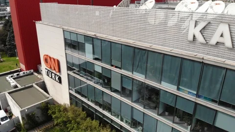 Turkey's largest media complex. Demiroren Media Holding Video stock 126112921