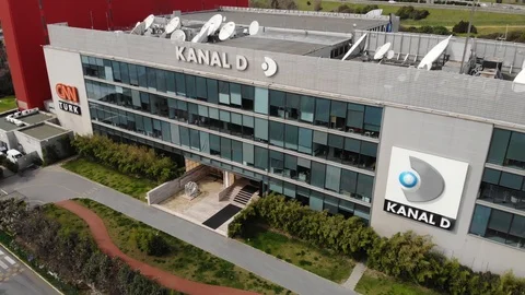 Turkey's largest media complex. Demiroren Media Holding Video stock 126113326