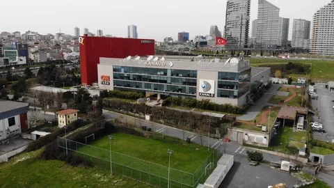 Turkey's largest media complex. Demiroren Media Holding Video stock 126113403