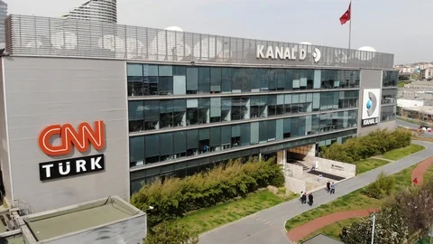 Turkey's largest media complex. Demiroren Media Holding Stock Footage 126113526