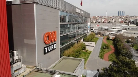 Turkey's largest media complex. Demiroren Media Holding Video stock 126113871