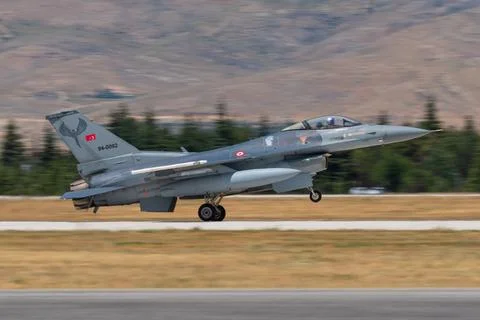 Turkish Air Force F-16 Stock Photos