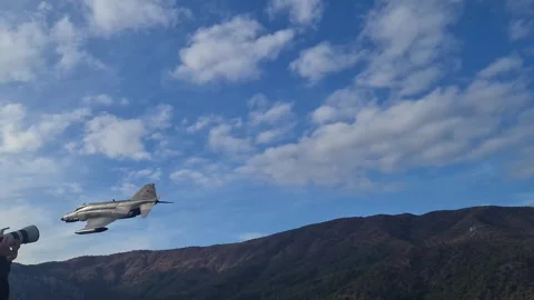 Turkish Air Force F 4E Phantom 50th Anniversary 21 Stock Footage 293684249