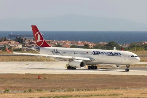 Turkish Airlines Stock Photos
