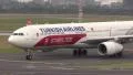Turkish airlines on Taxiway HD Footage