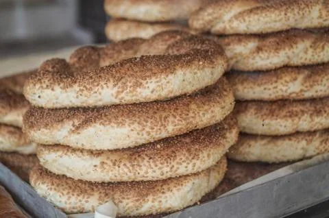 Turkish bagel Stock Photos