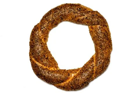 Turkish bagel, simit. Stock Photos