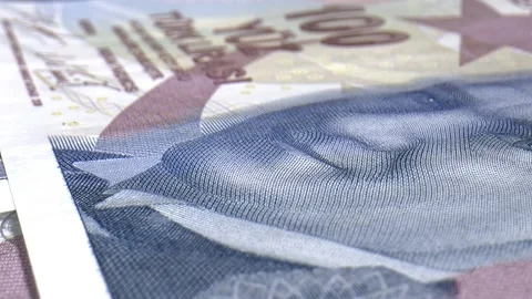 Turkish Banknotes Stock Footage 158587799