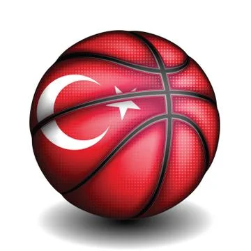 Turkish basketball, vector Stock Illustration