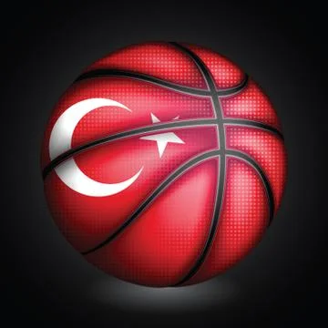 Turkish basketball, vector Stock Illustration