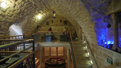 Turkish bath wide Stock Footage 83616042