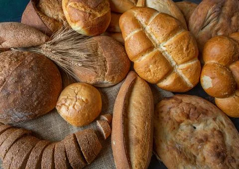 Turkish bread Stock Photos