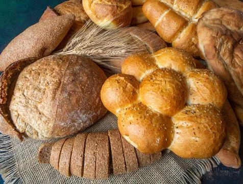 Turkish bread Stock Photos