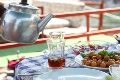 Turkish Breakfast Stock Photos