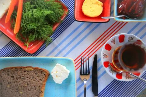 Turkish Breakfast  Stock Photos