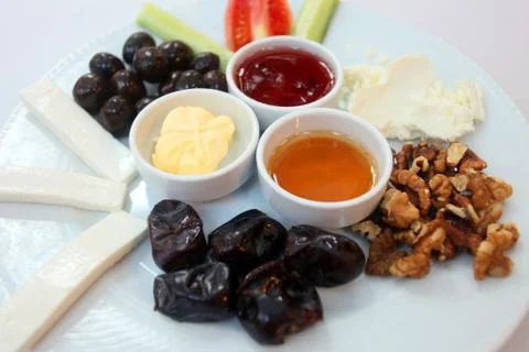Turkish breakfast Stock Photos