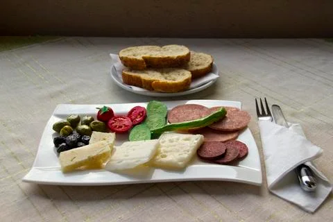 Turkish breakfast Stock Photos