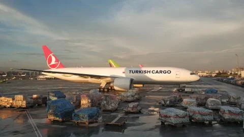 Turkish Cargo Airlines Stock Photos