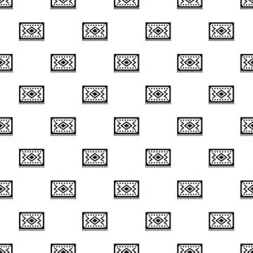 Turkish carpet pattern Stock Illustration