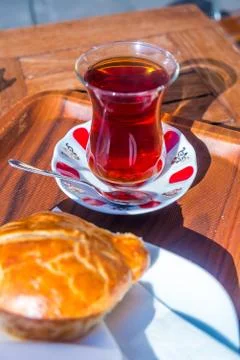 Turkish Cay tea Stock Photos