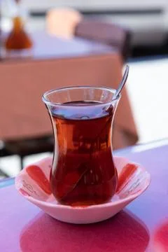 Turkish Cay Tea Stock Photos